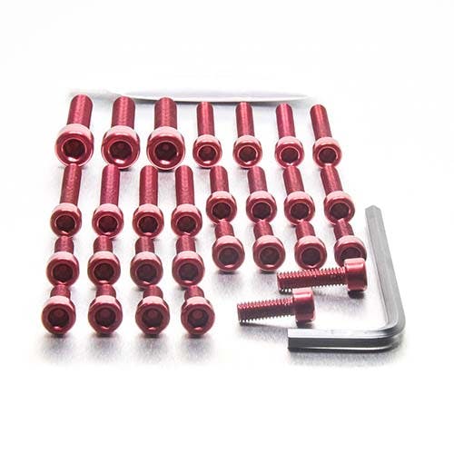 Pro-Bolt プロボルト アルミニウム エンジンボルトキット Yamaha YZF1000 R1 (EYA405) EYA405R (CDC) その他(ボルト) Pro-Bolt プロボルト アルミニウム エンジンボルトキット Yamaha YZF1000 R1 (EYA405) EYA405R (CDC) その他(ボルト)