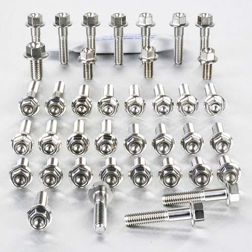 Pro-Bolt プロボルト Stainless Steel Engine Kit Yamaha YZF R1 Flanged Hex (EYA407SSHX) ステン(ボルト) Pro-Bolt プロボルト Stainless Steel Engine Kit Yamaha YZF R1 Flanged Hex (EYA407SSHX) ステン(ボルト)