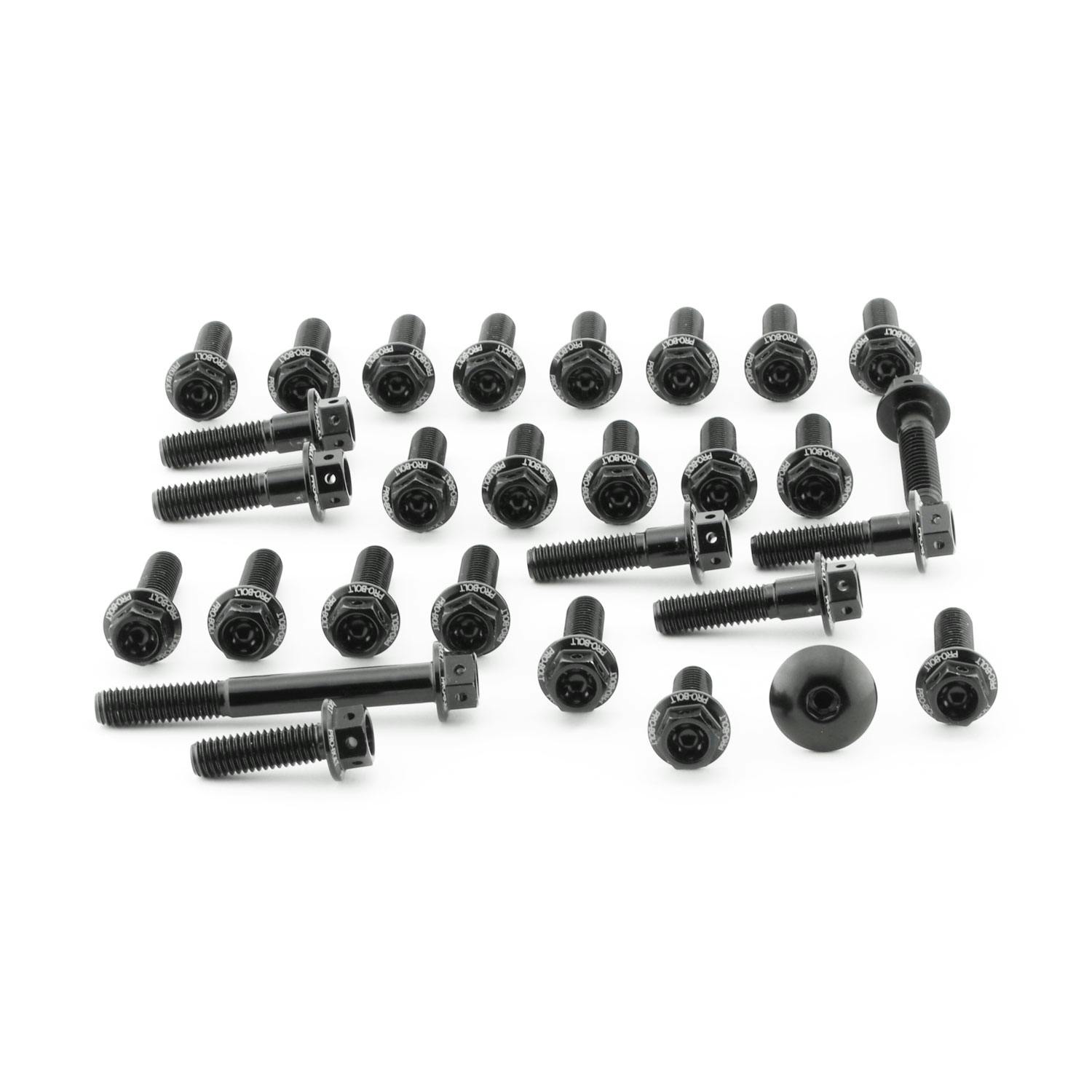 Pro-Bolt プロボルト Aluminium Engine Kit Yamaha MT-03 Flanged Hex EYA670HXRBKE (CDC) その他(ボルト) Pro-Bolt プロボルト Aluminium Engine Kit Yamaha MT-03 Flanged Hex EYA670HXRBKE (CDC) その他(ボルト)