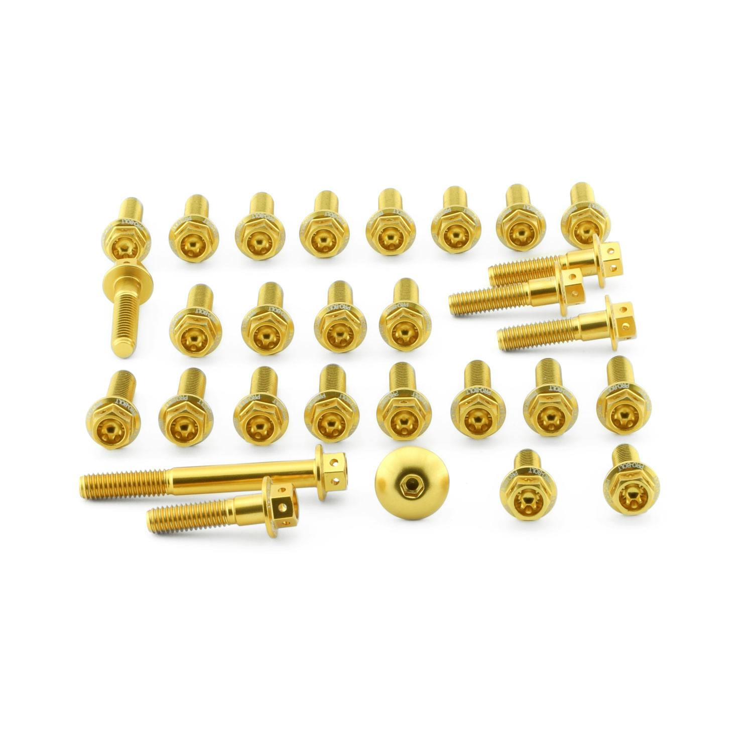 Pro-Bolt プロボルト Aluminium Engine Kit Yamaha MT-03 Flanged Hex EYA670HXRGE (CDC) その他(ボルト) Pro-Bolt プロボルト Aluminium Engine Kit Yamaha MT-03 Flanged Hex EYA670HXRGE (CDC) その他(ボルト)