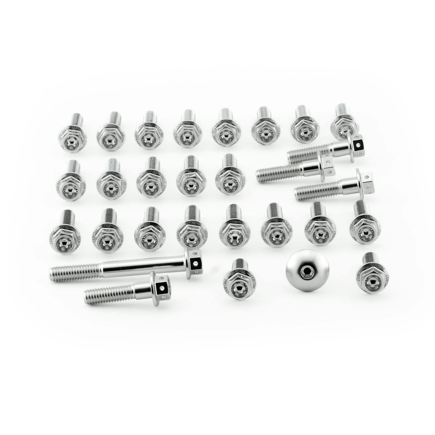 Pro-Bolt プロボルト Aluminium Engine Kit Yamaha MT-03 Flanged Hex EYA670HXRSE (CDC) その他(ボルト) Pro-Bolt プロボルト Aluminium Engine Kit Yamaha MT-03 Flanged Hex EYA670HXRSE (CDC) その他(ボルト)