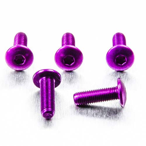 Pro-Bolt プロボルト アルミニウム ドームヘッドボルト M4x(0.70mm)x12mm 5個入りパック (FB412-5) FB412-5P (CDC その他(ボルト) Pro-Bolt プロボルト アルミニウム ドームヘッドボルト M4x(0.70mm)x12mm 5個入りパック (FB412-5) FB412-5P (CDC その他(ボルト)