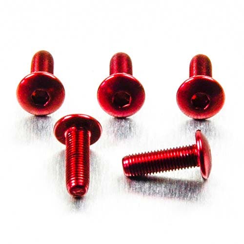 Pro-Bolt プロボルト アルミニウム ドームヘッドボルト M4x(0.50mm)x12mm 5個入りパック (FB412F-5) FB412F-5R (C その他(ボルト) Pro-Bolt プロボルト アルミニウム ドームヘッドボルト M4x(0.50mm)x12mm 5個入りパック (FB412F-5) FB412F-5R (C その他(ボルト)