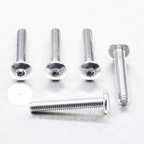 Pro-Bolt プロボルト アルミニウム ドームヘッドボルト M4x(0.70mm)x25mm 5個入りパック (FB425-5) FB425-5S (CDC その他(ボルト) Pro-Bolt プロボルト アルミニウム ドームヘッドボルト M4x(0.70mm)x25mm 5個入りパック (FB425-5) FB425-5S (CDC その他(ボルト)