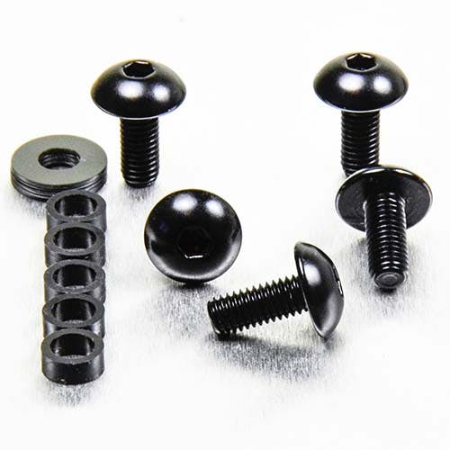 Pro-Bolt プロボルト アルミニウム ドームヘッドボルト M5x(0.80mm)x12mm 5個入りパック (FB512-5) FB512-5BK (CD その他(ボルト) Pro-Bolt プロボルト アルミニウム ドームヘッドボルト M5x(0.80mm)x12mm 5個入りパック (FB512-5) FB512-5BK (CD その他(ボルト)