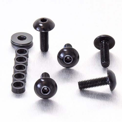 Pro-Bolt プロボルト アルミニウム ドームヘッドボルト M5x(0.80mm)x16mm 5個入りパック (FB516-5) FB516-5BK (CD その他(ボルト) Pro-Bolt プロボルト アルミニウム ドームヘッドボルト M5x(0.80mm)x16mm 5個入りパック (FB516-5) FB516-5BK (CD その他(ボルト)