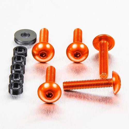 Pro-Bolt プロボルト アルミニウム ドームヘッドボルト M5x(0.80mm)x20mm 5個入りパック (FB520-5) FB520-5O (CDC その他(ボルト)