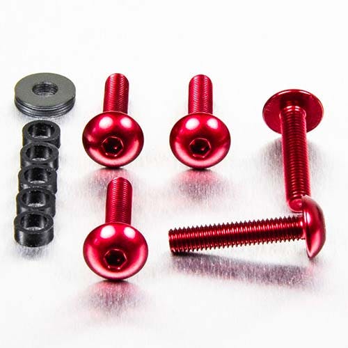 Pro-Bolt プロボルト アルミニウム ドームヘッドボルト M5x(0.80mm)x20mm 5個入りパック (FB520-5) FB520-5R (CDC)【ネット注文限定・別送品】