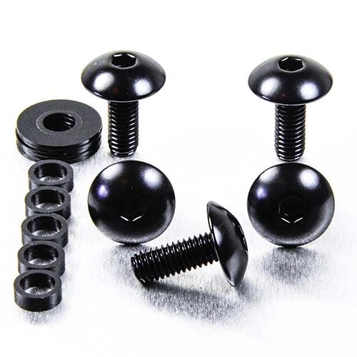 Pro-Bolt プロボルト アルミニウム ドームヘッドボルト M6x(1.00mm)x16mm 5個入りパック (FB616-5) FB616-5BK (CD その他(ボルト) Pro-Bolt プロボルト アルミニウム ドームヘッドボルト M6x(1.00mm)x16mm 5個入りパック (FB616-5) FB616-5BK (CD その他(ボルト)