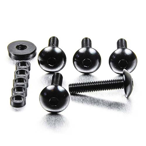 Pro-Bolt プロボルト アルミニウム ドームヘッドボルト M6x(1.00mm)x30mm 5個入りパック (FB630-5) FB630-5BK (CD その他(ボルト) Pro-Bolt プロボルト アルミニウム ドームヘッドボルト M6x(1.00mm)x30mm 5個入りパック (FB630-5) FB630-5BK (CD その他(ボルト)