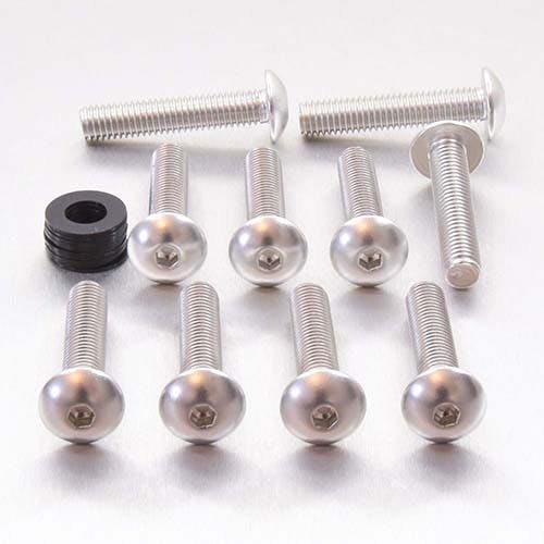 Pro-Bolt プロボルト アルミニウム ドームヘッドボルト M8x(1.25mm)x40mm 10個入りパック (FB840-10) FB840-10S ( その他(ボルト) Pro-Bolt プロボルト アルミニウム ドームヘッドボルト M8x(1.25mm)x40mm 10個入りパック (FB840-10) FB840-10S ( その他(ボルト)