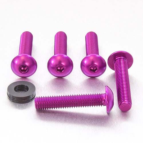 Pro-Bolt プロボルト アルミニウム ドームヘッドボルト M8x(1.25mm)x40mm 5個入りパック (FB840-5) FB840-5P (CDC その他(ボルト) Pro-Bolt プロボルト アルミニウム ドームヘッドボルト M8x(1.25mm)x40mm 5個入りパック (FB840-5) FB840-5P (CDC その他(ボルト)