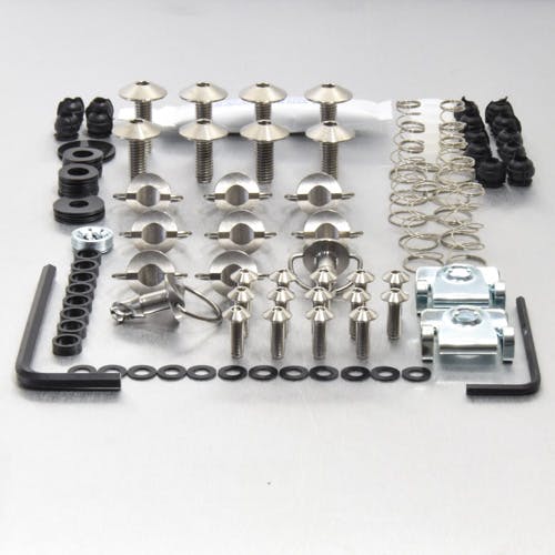 Pro-Bolt プロボルト Titanium Fairing Kit Ducati 748-916- 996-998 Quick Release (FDU03 その他(ボルト) Pro-Bolt プロボルト Titanium Fairing Kit Ducati 748-916- 996-998 Quick Release (FDU03 その他(ボルト)