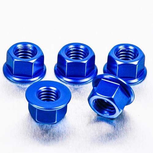 Pro-Bolt プロボルト Aluminium Flanged Nut M8x(1.25mm)x1.25mm Pack x5 FLN8-5B (CDC) その他(ボルト) Pro-Bolt プロボルト Aluminium Flanged Nut M8x(1.25mm)x1.25mm Pack x5 FLN8-5B (CDC) その他(ボルト)