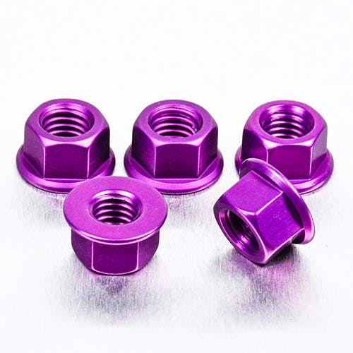 Pro-Bolt プロボルト Aluminium Flanged Nut M8x(1.25mm)x1.25mm Pack x5 FLN8-5P (CDC) その他(ボルト) Pro-Bolt プロボルト Aluminium Flanged Nut M8x(1.25mm)x1.25mm Pack x5 FLN8-5P (CDC) その他(ボルト)