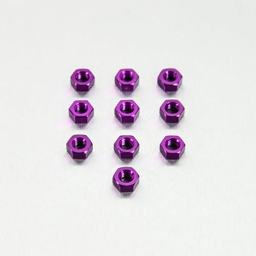 Pro-Bolt プロボルト アルミ フルナットs M6 左ネジ 10個入りパック (FN6LH-10) FN6LH-10P (CDC) その他(ボルト) Pro-Bolt プロボルト アルミ フルナットs M6 左ネジ 10個入りパック (FN6LH-10) FN6LH-10P (CDC) その他(ボルト)