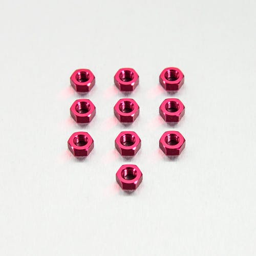 Pro-Bolt プロボルト アルミ フルナットs M6 左ネジ 10個入りパック (FN6LH-10) FN6LH-10R (CDC) その他(ボルト) Pro-Bolt プロボルト アルミ フルナットs M6 左ネジ 10個入りパック (FN6LH-10) FN6LH-10R (CDC) その他(ボルト)