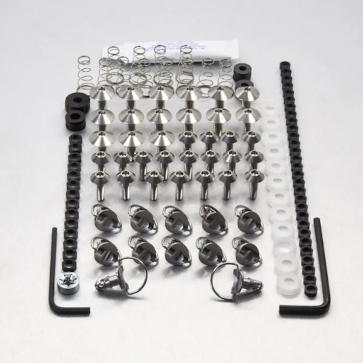 Pro-Bolt プロボルト Stainless Steel Fairing Kit Aprilia RSV Mille R Quick Release (FOAP110QRSS) (CDC)【別送品】