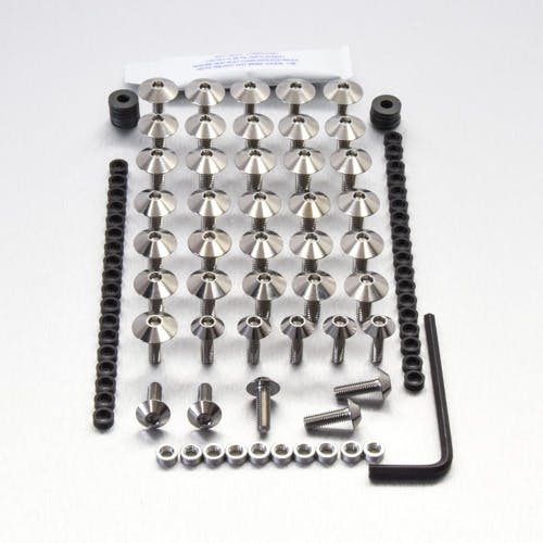 Pro-Bolt プロボルト Stainless Steel Fairing Kit Aprilia Caponord 1200 (FOAP160SS) (CD ボルトキャップ Pro-Bolt プロボルト Stainless Steel Fairing Kit Aprilia Caponord 1200 (FOAP160SS) (CD ボルトキャップ