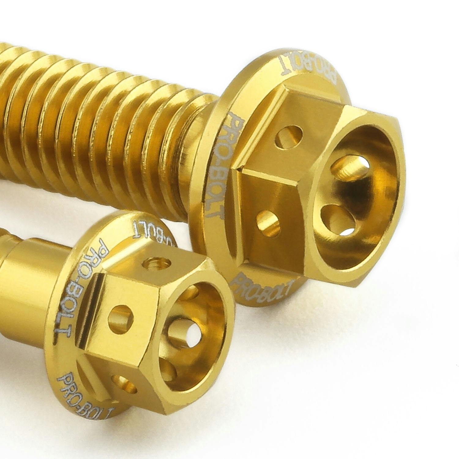 Pro-Bolt プロボルト Aluminium Bodywork Bolt Kit Honda CRF250R Race Spec ...