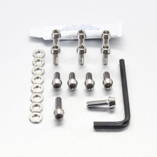 Pro-Bolt プロボルト Stainless Steel Body Panel Kit Honda CR450 Silver (FOHO55SS) (CDC ステン(ボルト) Pro-Bolt プロボルト Stainless Steel Body Panel Kit Honda CR450 Silver (FOHO55SS) (CDC ステン(ボルト)