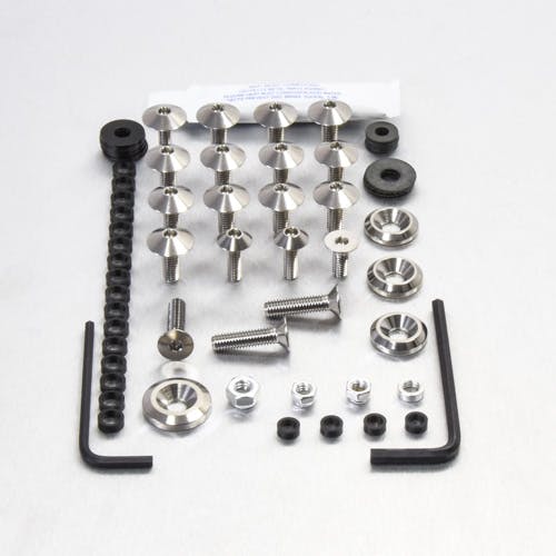 Pro-Bolt プロボルト Stainless Steel Fairing Kit Suzuki GSXR600 K6-K7 (FSU093SS) (CDC) ステン(ボルト) Pro-Bolt プロボルト Stainless Steel Fairing Kit Suzuki GSXR600 K6-K7 (FSU093SS) (CDC) ステン(ボルト)
