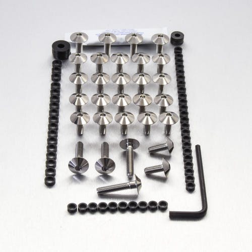 Pro-Bolt プロボルト Stainless Steel Fairing Kit Suzuki GSXR600 K1-K3 (FSU095SS) (CDC) ステン(ボルト) Pro-Bolt プロボルト Stainless Steel Fairing Kit Suzuki GSXR600 K1-K3 (FSU095SS) (CDC) ステン(ボルト)