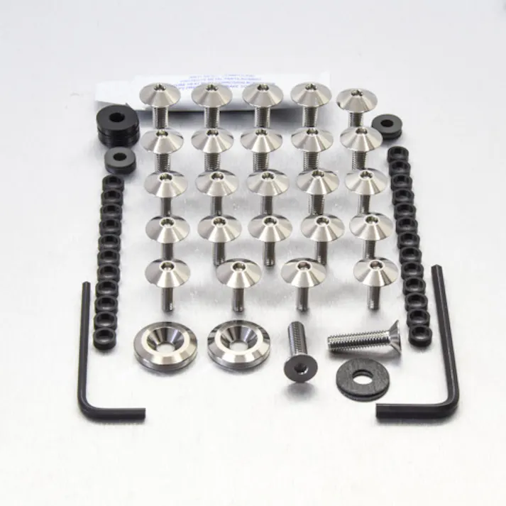Pro-Bolt プロボルト Stainless Steel Fairing Kit Suzuki GSXR1000 K3-K4 (FSU161SS) (CDC)【別送品】