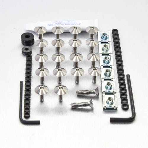 Pro-Bolt プロボルト Stainless Steel Fairing Kit Suzuki GSXR1000 K5-K6 (FSU165SS) (CDC ステン(ボルト) Pro-Bolt プロボルト Stainless Steel Fairing Kit Suzuki GSXR1000 K5-K6 (FSU165SS) (CDC ステン(ボルト)
