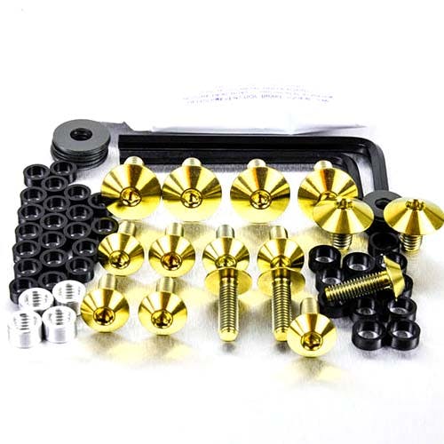 Pro-Bolt プロボルト Titanium Fairing Kit Triumph Tiger 800 (FTR034TI) FTR034TIG (CDC) その他(ボルト) Pro-Bolt プロボルト Titanium Fairing Kit Triumph Tiger 800 (FTR034TI) FTR034TIG (CDC) その他(ボルト)