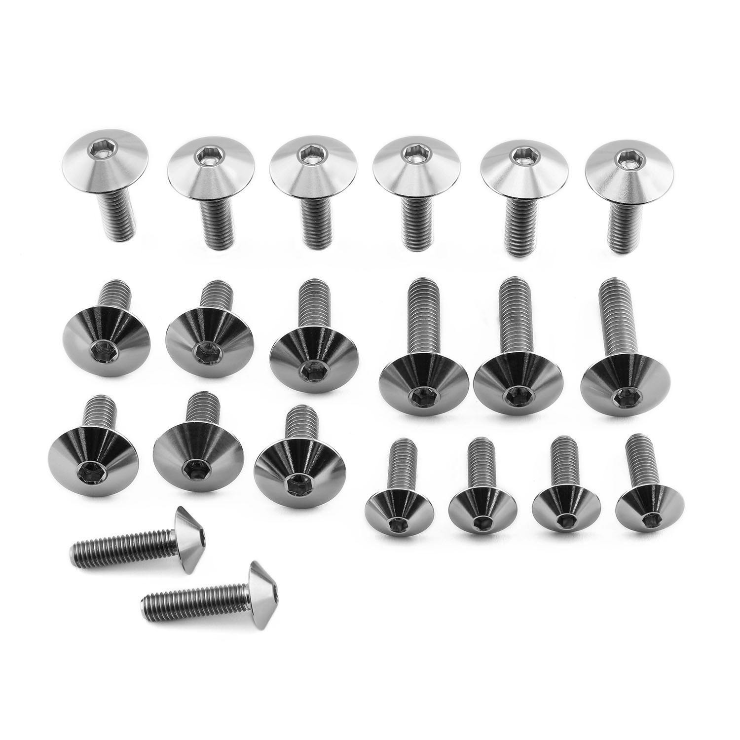 Pro-Bolt プロボルト Titanium Fairing Kit Yamaha FZ1 Fazer (FYA193TI) (CDC) その他(ボルト) Pro-Bolt プロボルト Titanium Fairing Kit Yamaha FZ1 Fazer (FYA193TI) (CDC) その他(ボルト)