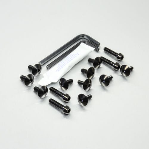 Pro-Bolt プロボルト Titanium Fairing Kit Yamaha XJR1300 (FYA465TI) FYA465TIBK (CDC) その他(ボルト) Pro-Bolt プロボルト Titanium Fairing Kit Yamaha XJR1300 (FYA465TI) FYA465TIBK (CDC) その他(ボルト)
