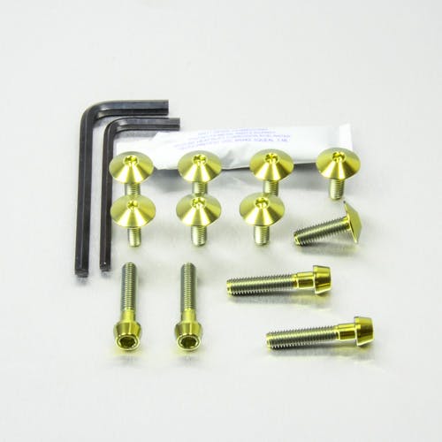 Pro-Bolt プロボルト Titanium Fairing Kit Yamaha MT03 660cc (FYA510TI) FYA510TIG (CDC) その他(ボルト) Pro-Bolt プロボルト Titanium Fairing Kit Yamaha MT03 660cc (FYA510TI) FYA510TIG (CDC) その他(ボルト)