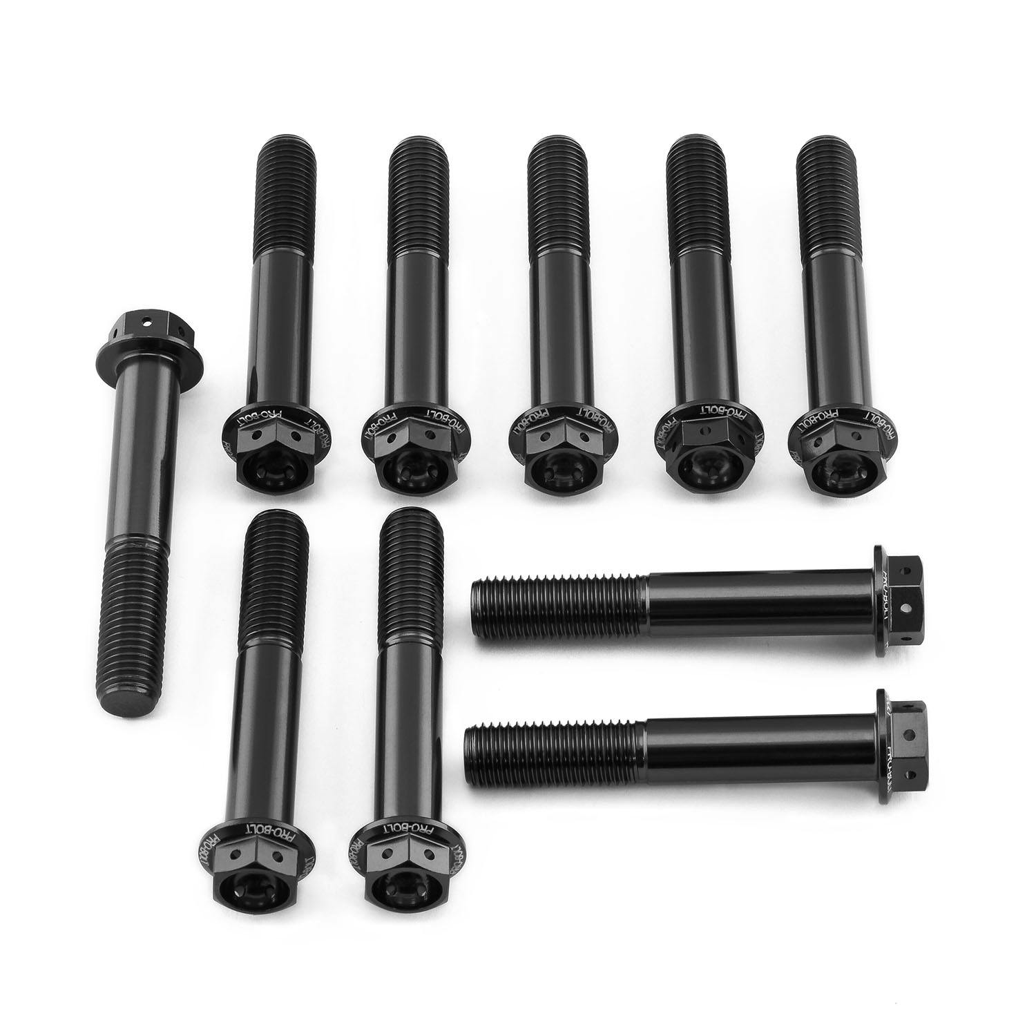 Pro-Bolt プロボルト アルミニウム フランジヘックスヘッドボルト M10x