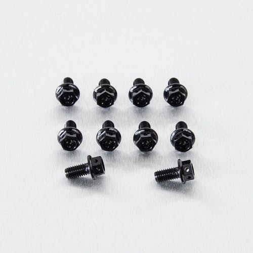 Pro-Bolt プロボルト アルミニウム フランジヘックスヘッドボルト M5x(0.80mm)x10mm レーススペック エッチング 10個入りパック  (HX510R-10E) HX510R-10BKE【別送品】 | ねじ・くぎ・針金・建築金物 | ホームセンター通販【カインズ】