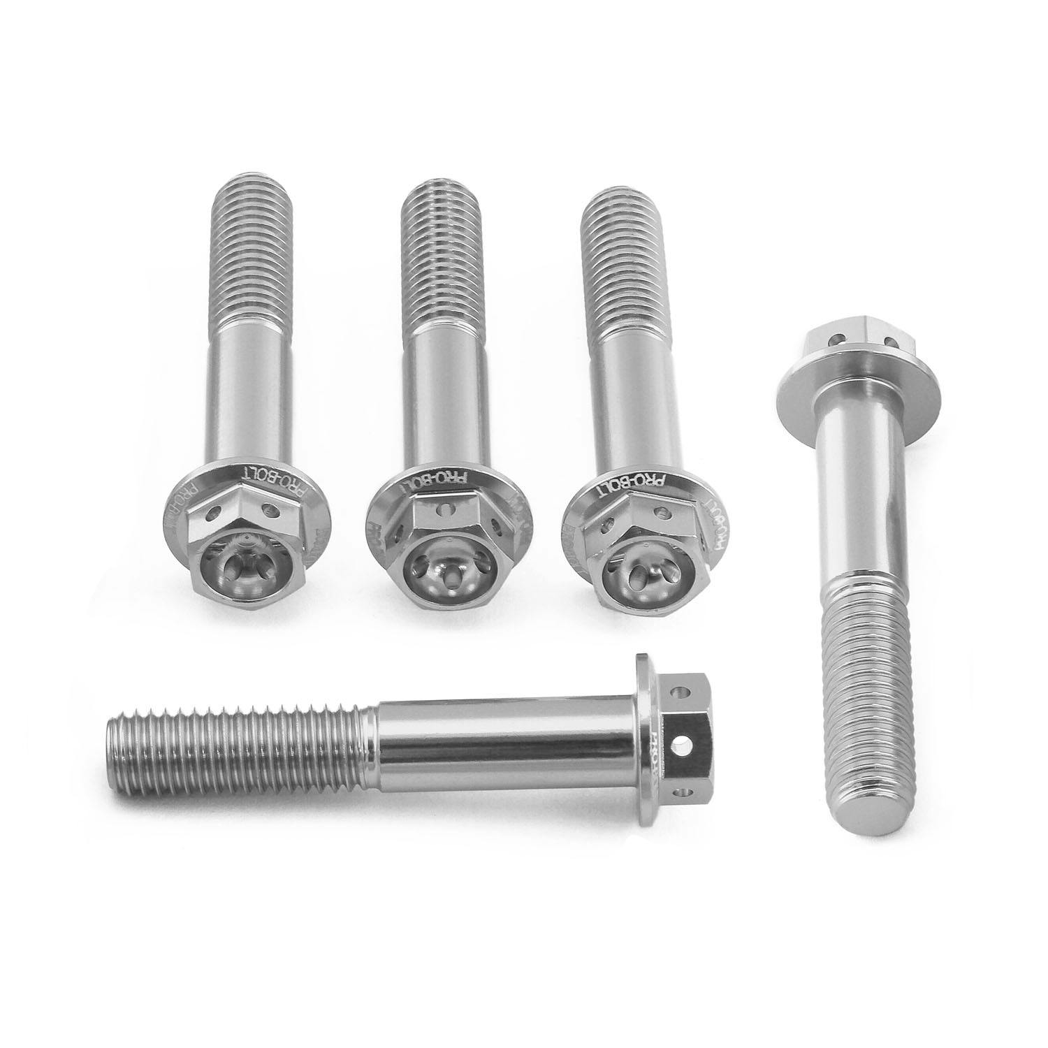 Pro-Bolt プロボルト アルミニウム フランジヘックスヘッドボルト M8x
