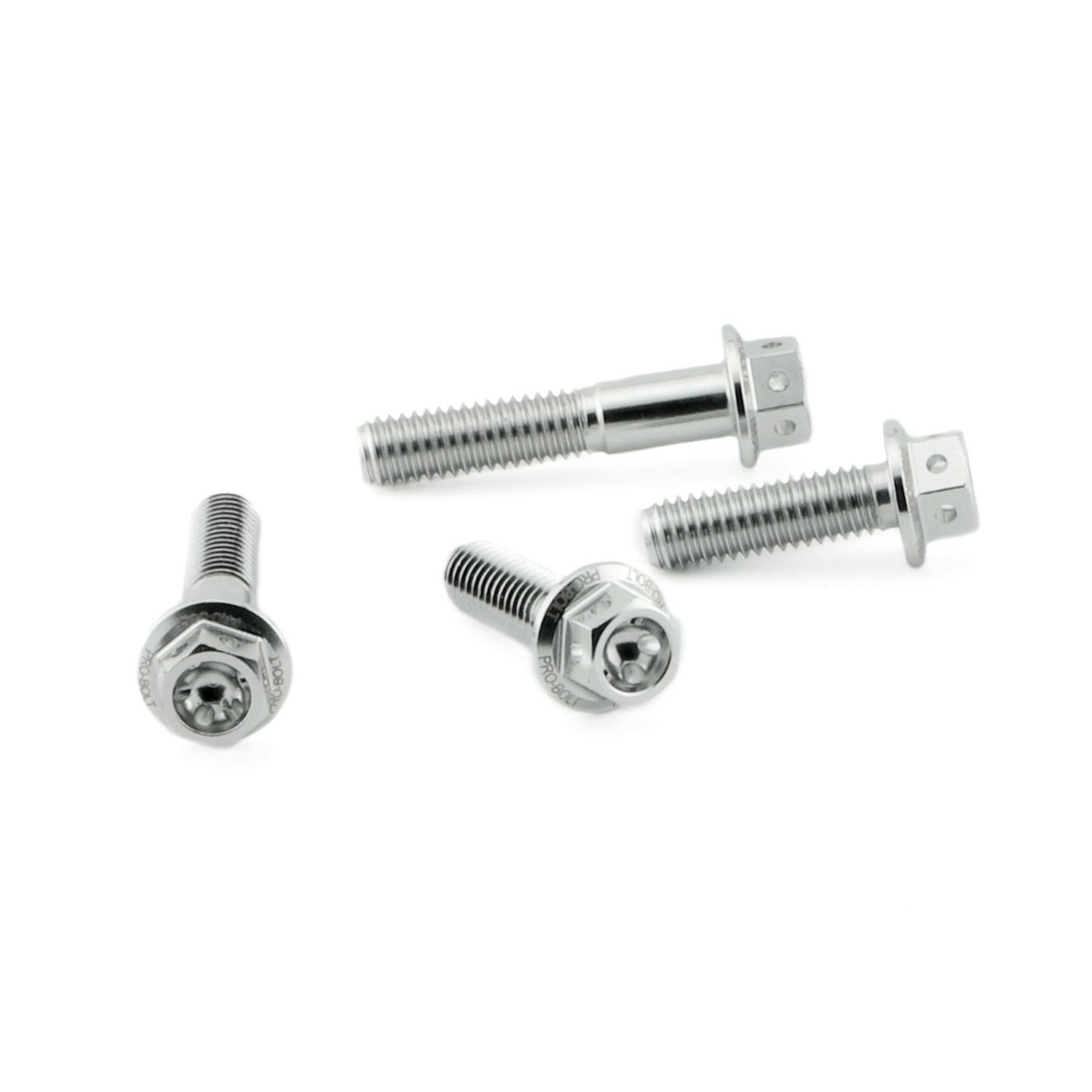 Pro-Bolt プロボルト Aluminium Brake ＆ Clutch Lever Perch Pinch Bolt Kit Race Spec Etched (HXBCPERCH540R) HXBCPERCH540RSE (CDC)【ネット注文限定・別送品】