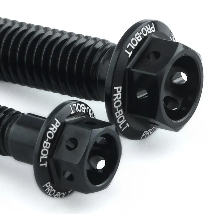 Pro-Bolt プロボルト Aluminium Brake & Clutch Lever Perch Pinch Bolt Kit Race Spec Etched (HXBCPERCH550RE) HXBCPERCH550RBKE (CDC)【ネット注文限定・別送品】