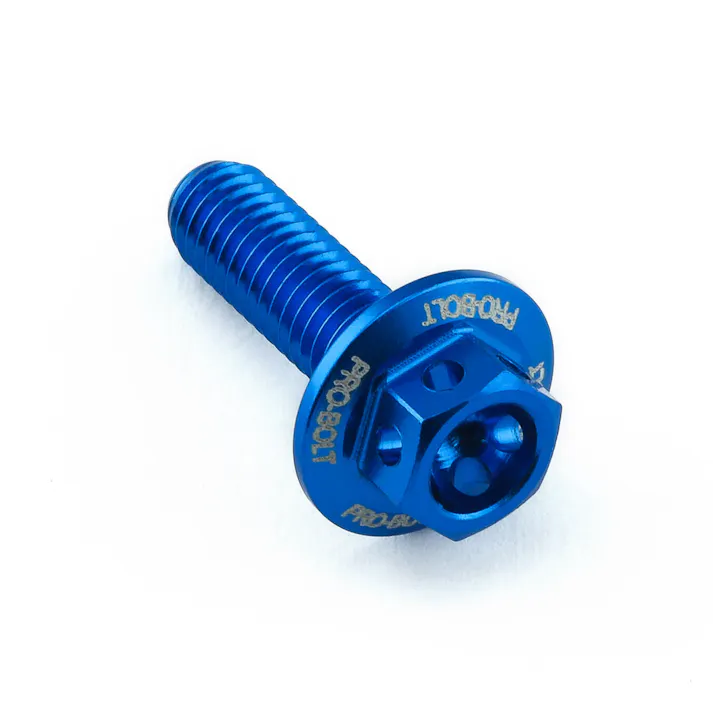 Pro-Bolt プロボルト アルミニウム ボディーワークボルト レーススペック M5x(0.80mm)x16mm (LBWHX516RE) LBWHX516RBE (CDC)【ネット注文限定・別送品】