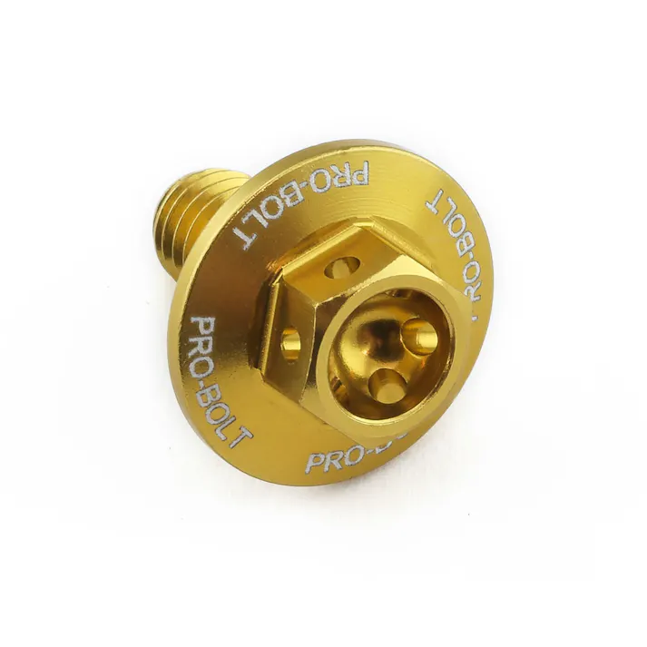 Pro-Bolt プロボルト アルミニウム ボディーワークボルト レーススペック M6x(1.00mm)x12mm (LBWHX612RE) LBWHX612RGE (CDC)【ネット注文限定・別送品】