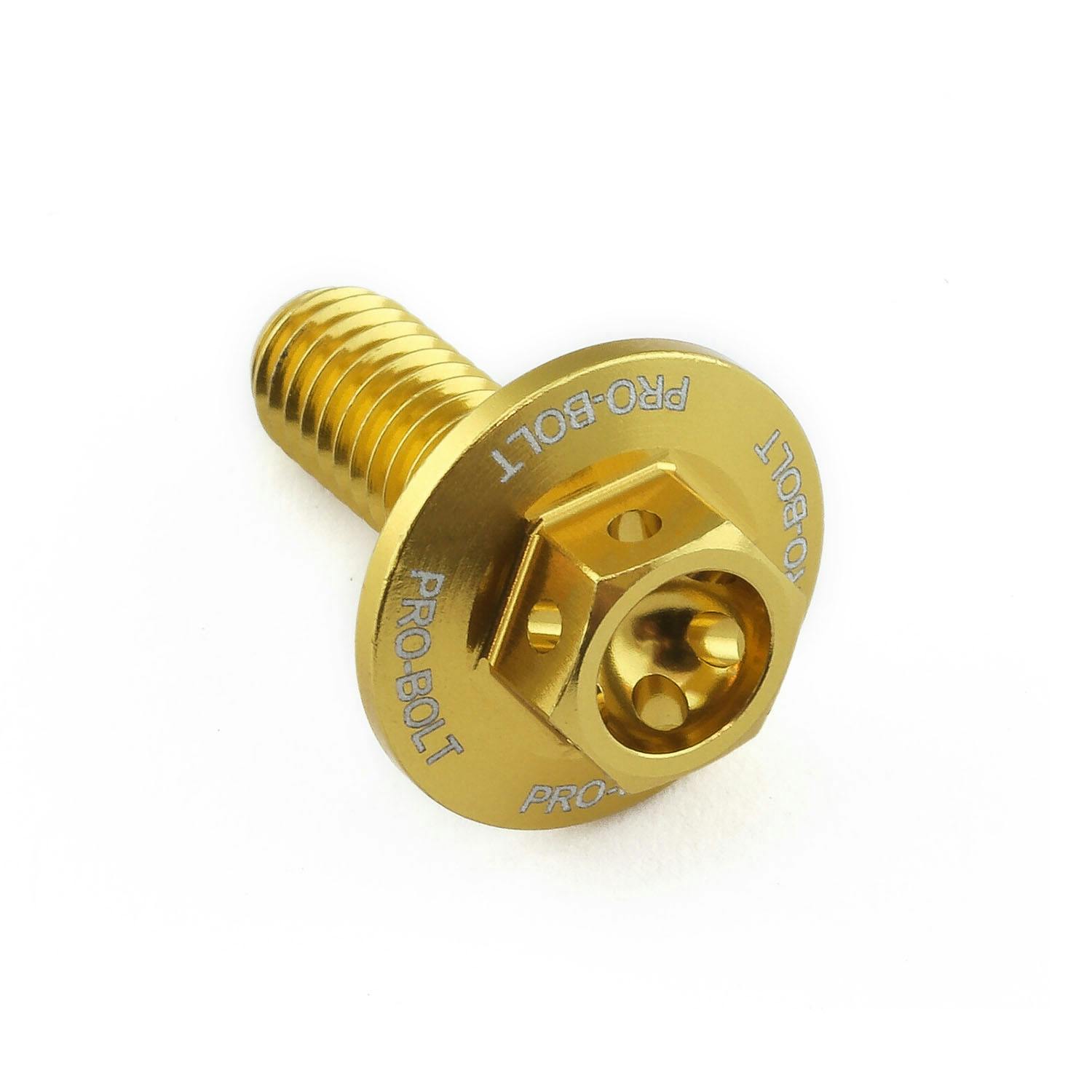 Pro-Bolt プロボルト アルミニウム ボディーワークボルト レーススペック M6x(1.00mm)x16mm (LBWHX616RE) LBWHX616RGE (CDC)【ネット注文限定・別送品】