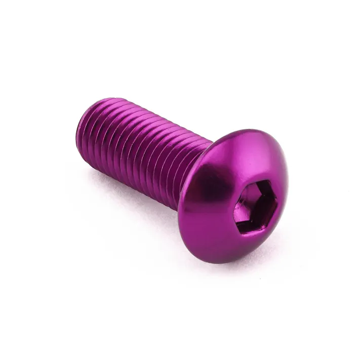 Pro-Bolt プロボルト アルミニウム ドームヘッドボルト M10x(1.25mm)x25mm (LFB1025F) LFB1025FP (CDC)【ネット注文限定・別送品】