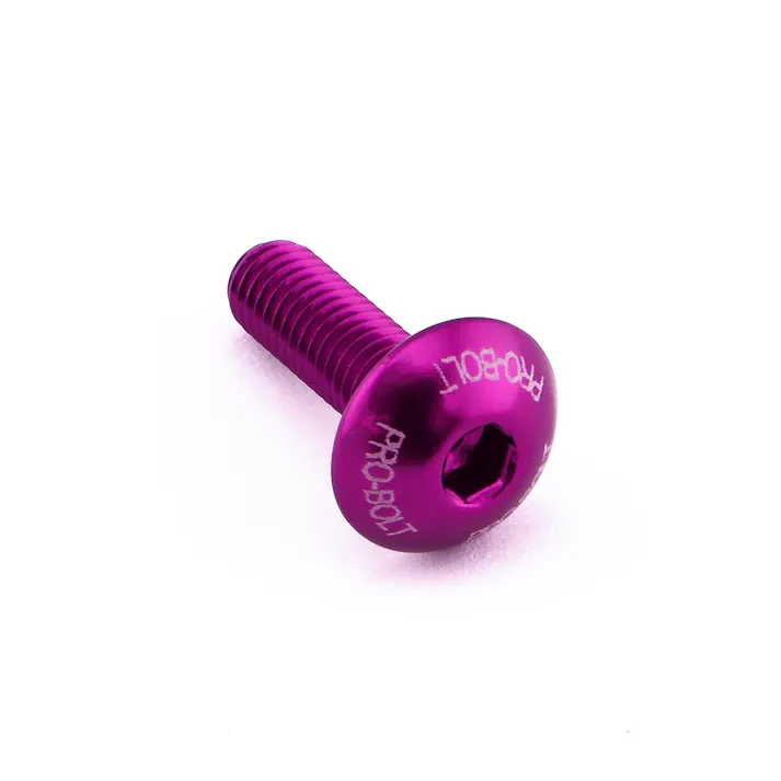 Pro-Bolt プロボルト アルミニウム ドームヘッドボルト M5x(0.80mm)x16mm (LFB516) LFB516PE (CDC)【ネット注文限定・別送品】
