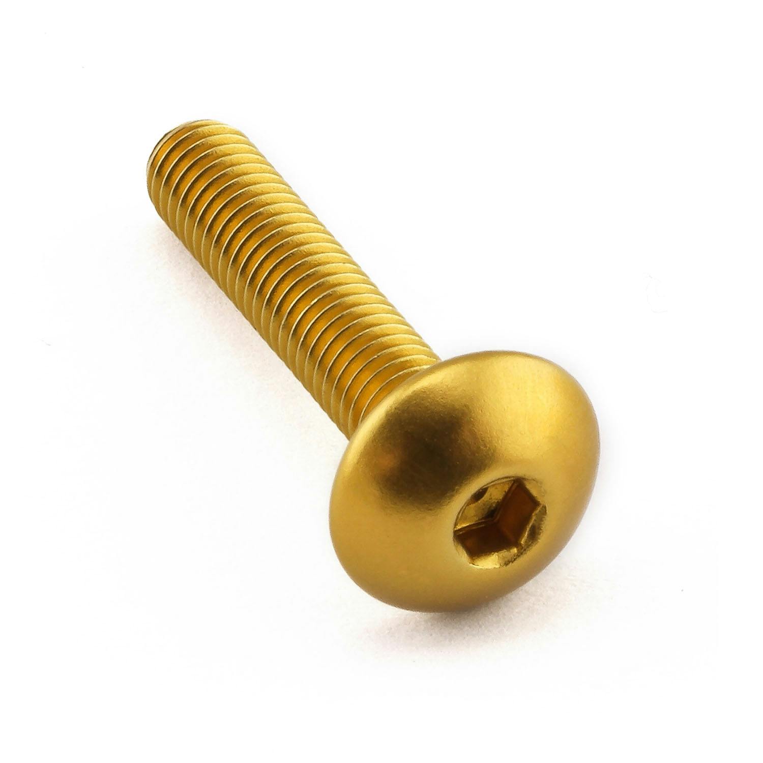 Pro-Bolt プロボルト アルミニウム ドームヘッドボルト M5x(0.80mm)x25mm (LFB525) LFB525G (CDC)【ネット注文限定・別送品】