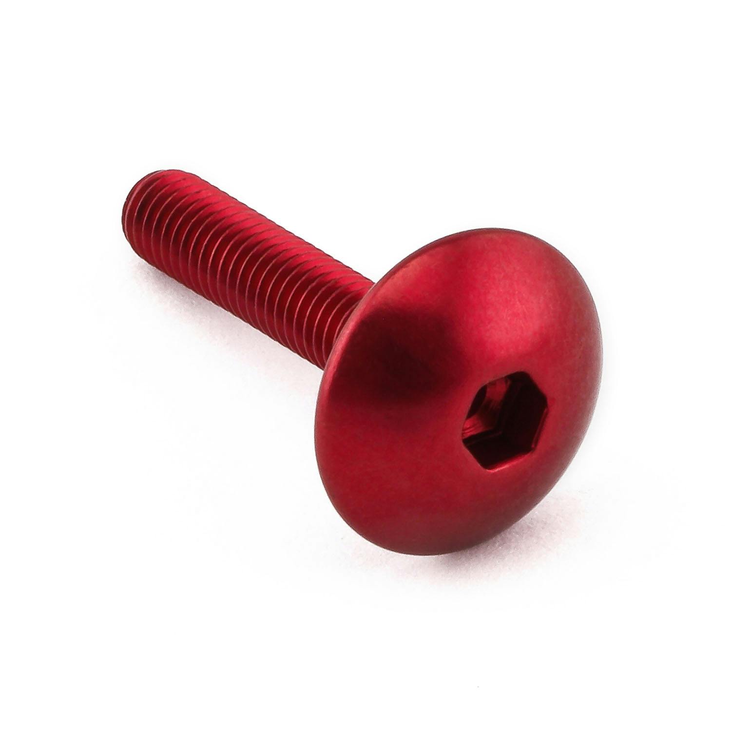 Pro-Bolt �v���{���g Aluminium Dome Head Bolt M5x(0.80mm)x25mm (16mm O/D) LFB525XLR (C ���̑��i�{���g�j