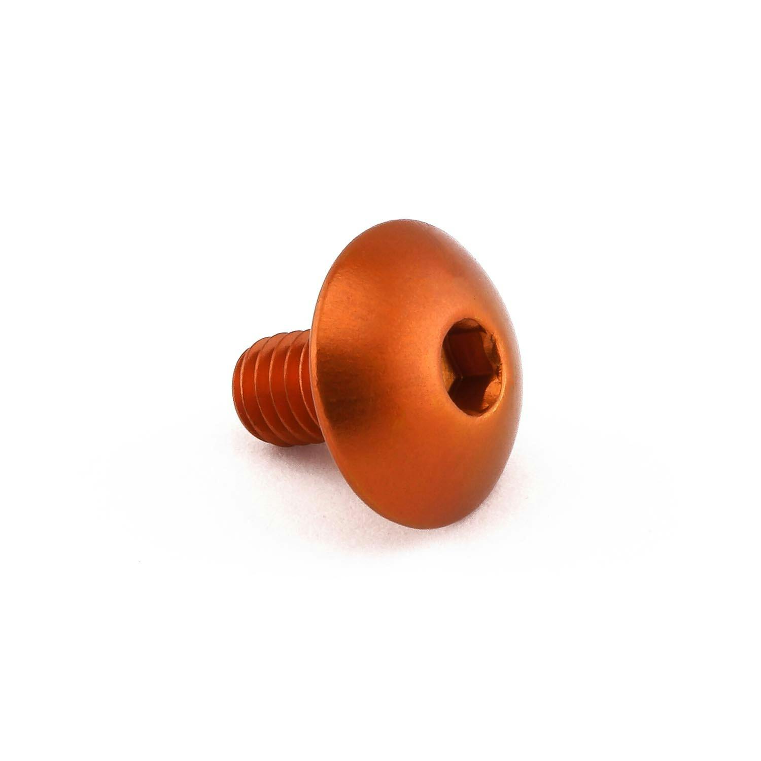 Pro-Bolt プロボルト アルミニウム ドームヘッドボルト M6x(1.00mm)x10mm (LFB610) LFB610O (CDC) その他(ボルト) Pro-Bolt プロボルト アルミニウム ドームヘッドボルト M6x(1.00mm)x10mm (LFB610) LFB610O (CDC) その他(ボルト)