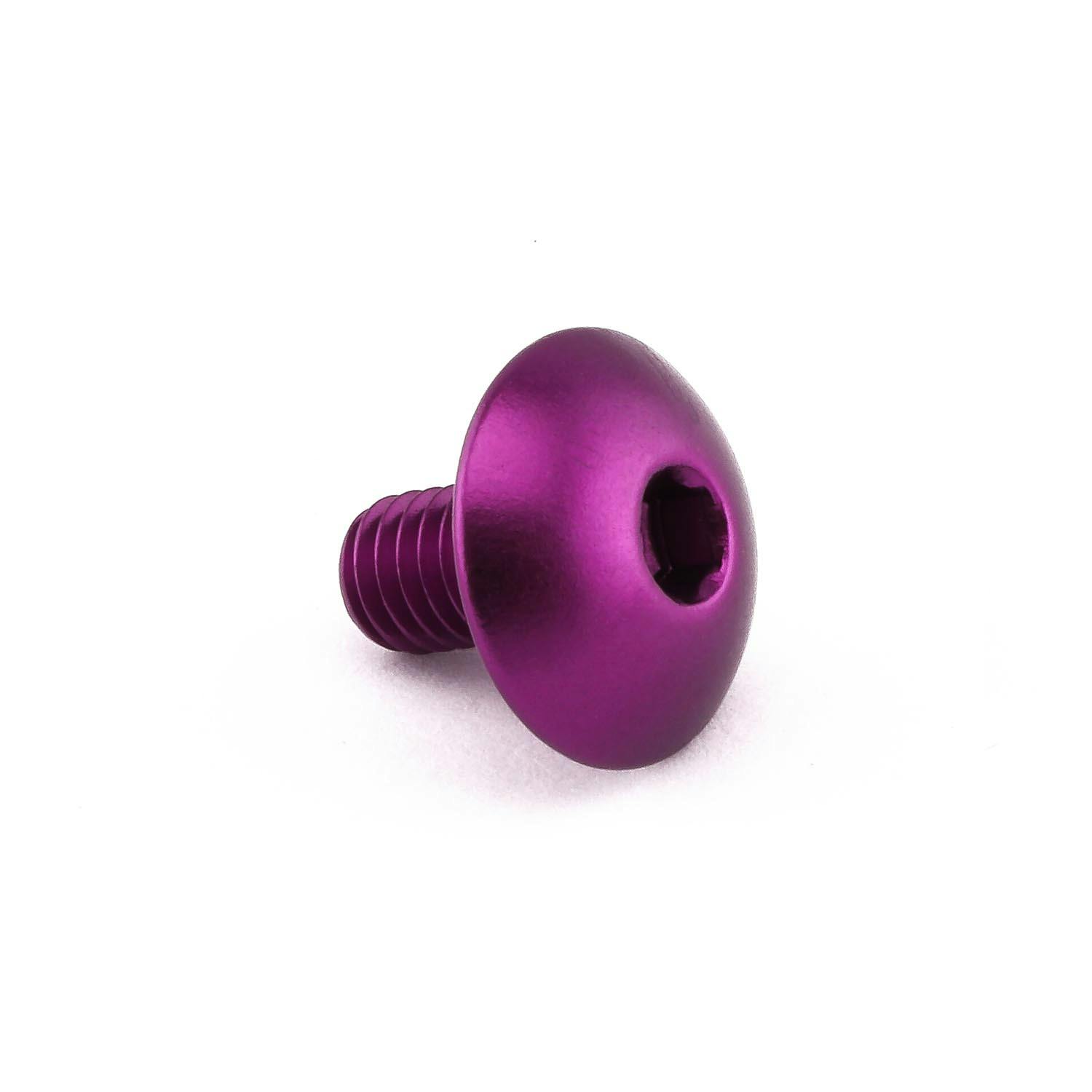 Pro-Bolt プロボルト アルミニウム ドームヘッドボルト M6x(1.00mm)x10mm (LFB610) LFB610P (CDC) その他(ボルト) Pro-Bolt プロボルト アルミニウム ドームヘッドボルト M6x(1.00mm)x10mm (LFB610) LFB610P (CDC) その他(ボルト)