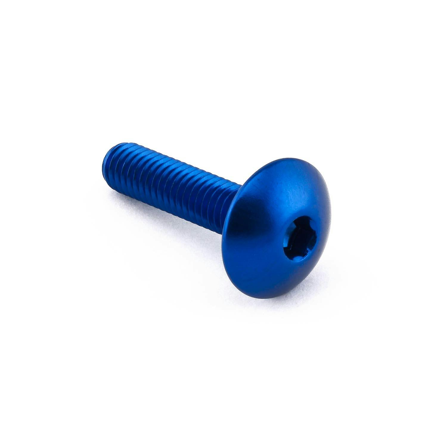 Pro-Bolt プロボルト アルミニウム ドームヘッドボルト M6x(1.00mm)x25mm (LFB625) LFB625B (CDC)【ネット注文限定・別送品】