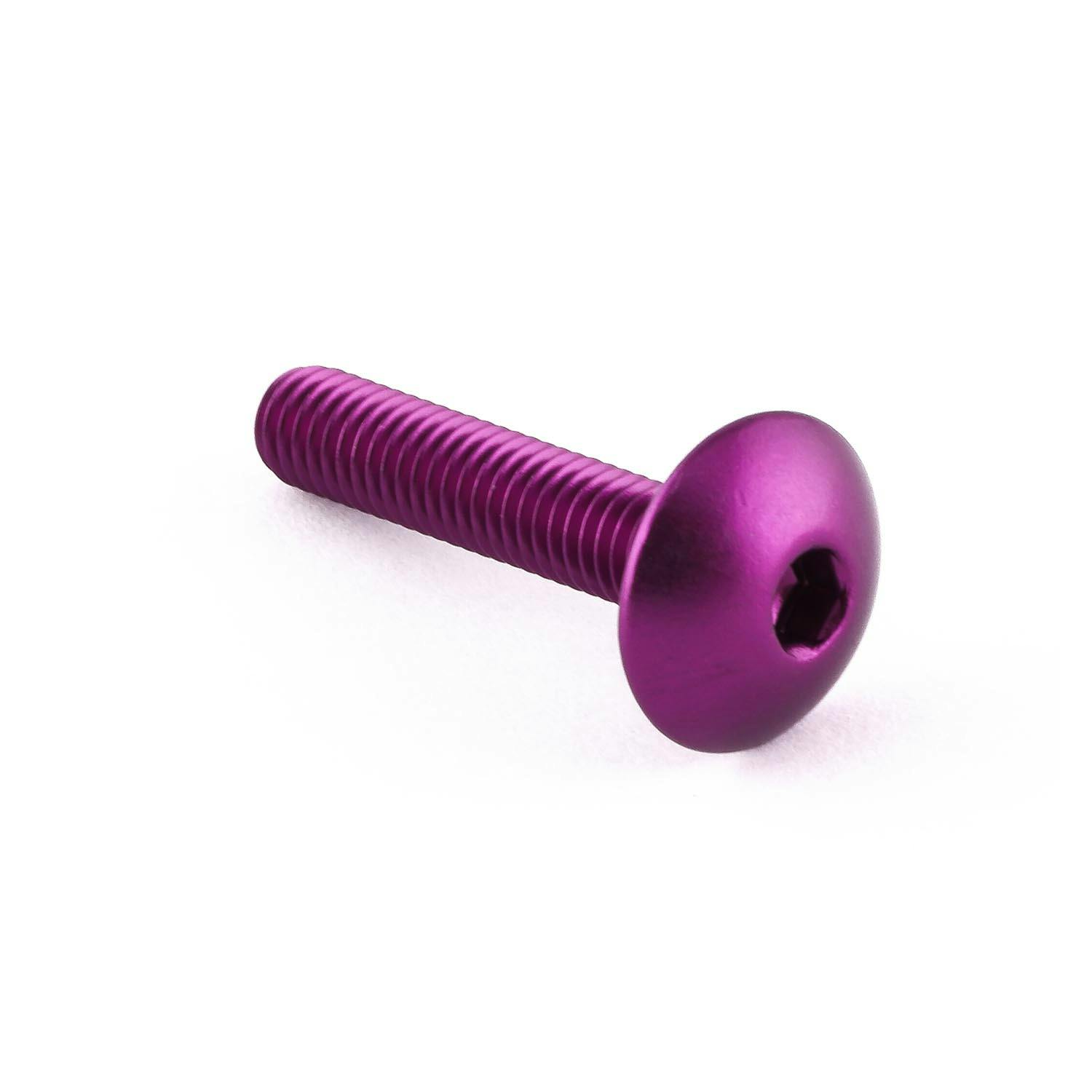 Pro-Bolt プロボルト アルミニウム ドームヘッドボルト M6x(1.00mm)x30mm (LFB630) LFB630P (CDC)【ネット注文限定・別送品】