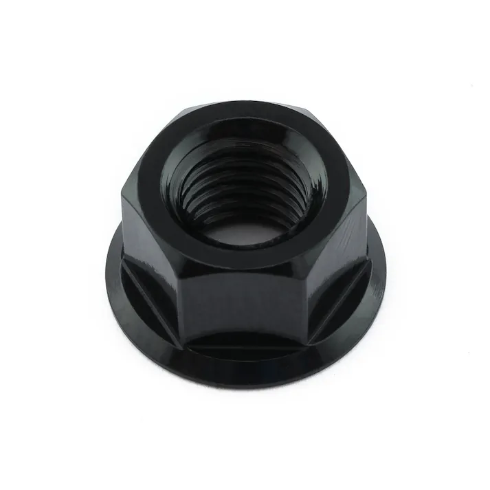 Pro-Bolt プロボルト アルミニウム フランジナット M8x(1.25mm) (LFLN8) LFLN8BK (CDC)【ネット注文限定・別送品】